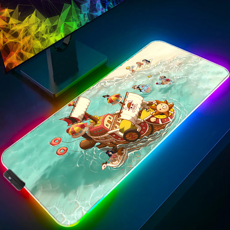 Pc Gaming Games - Tapis de souris LED RGB, une