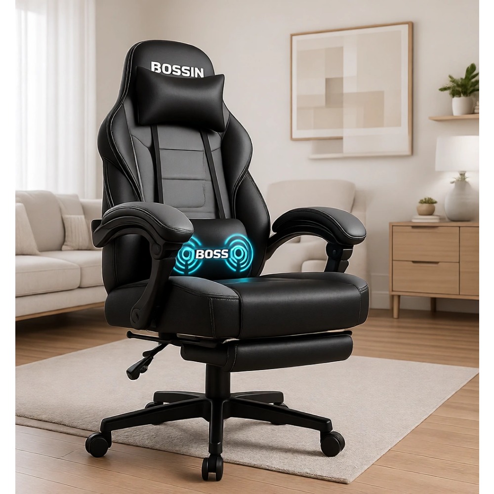 Gaming Chair - Chaise de jeu ergonomique robuste avec