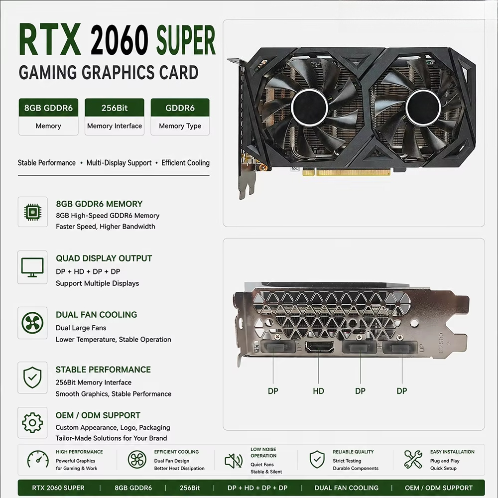 Pc Gaming Cost - Carte graphique RTX 2060 Super 8