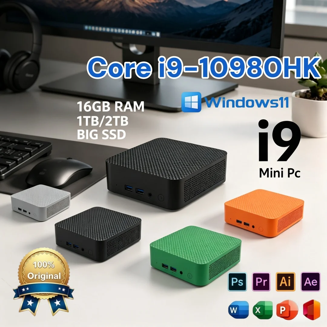 Pc Gaming Cost - Mini PC portable économique, Core I9-10980HK,