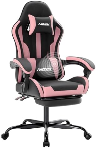 Gaming Chair - Chaise de jeu, chaise d'ordinateur ergonomique
