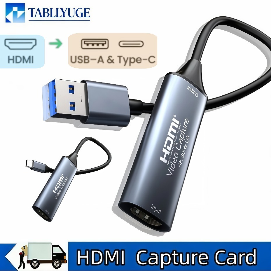 Pc Gaming Games - Carte de capture vidéo USB-C 2.0/3.0