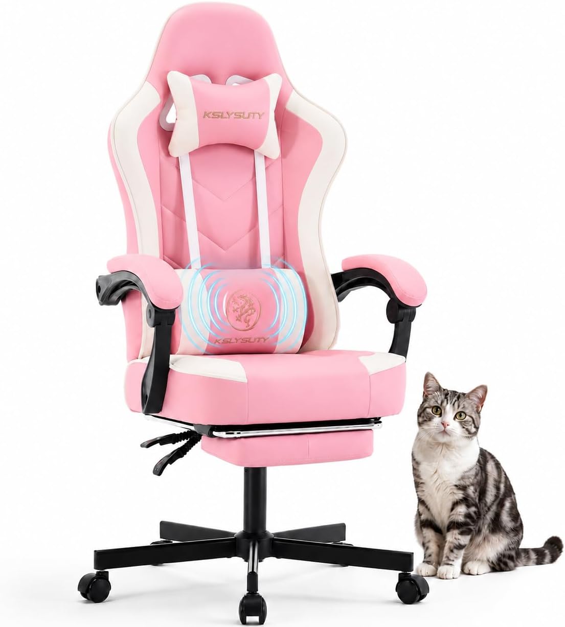 Gaming Chair - Chaise de jeu ergonomique à dossier