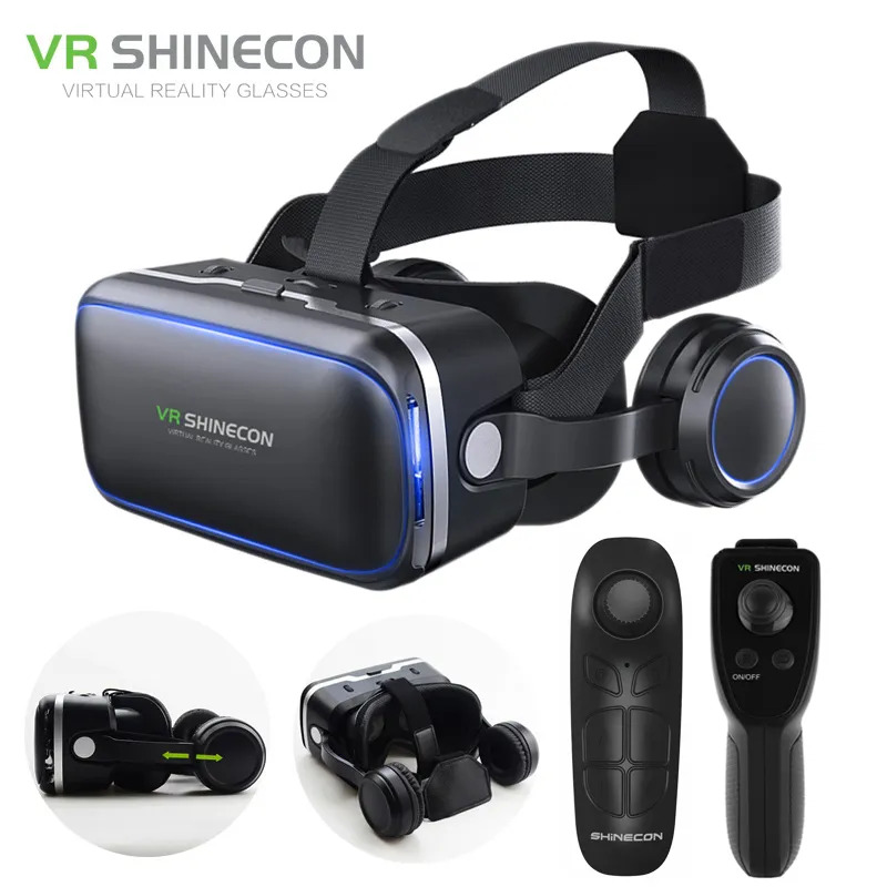 Pc Gaming Vr Headset - VR Shinecon 6.0 casque Version 3D