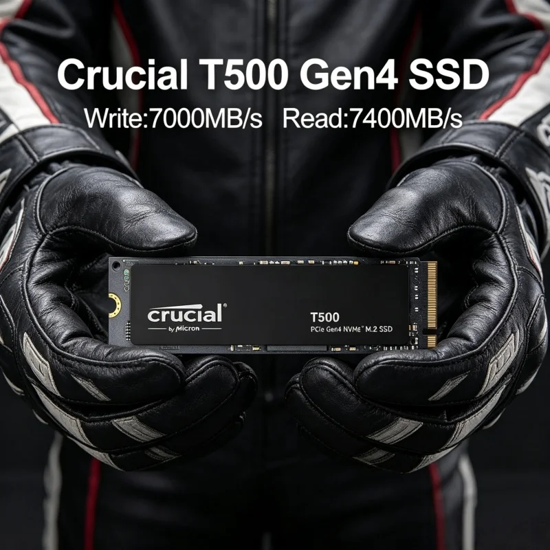 Pc Gaming Vs Ps5 - SSD Crucial T500 1 To PCIe