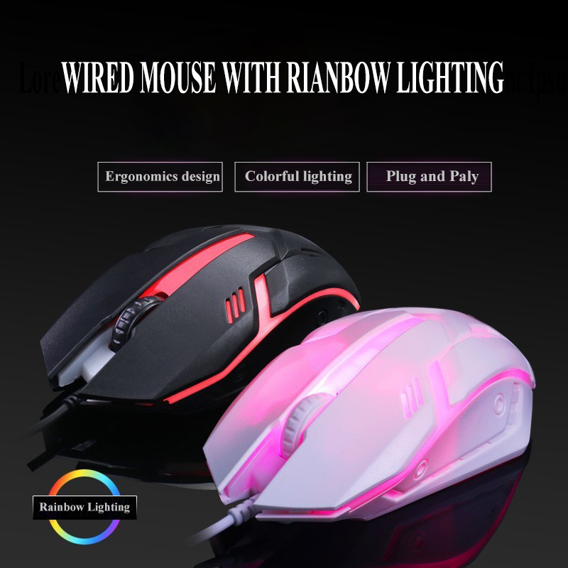 Pc Gaming On Sale - Souris de jeu optique filaire USB