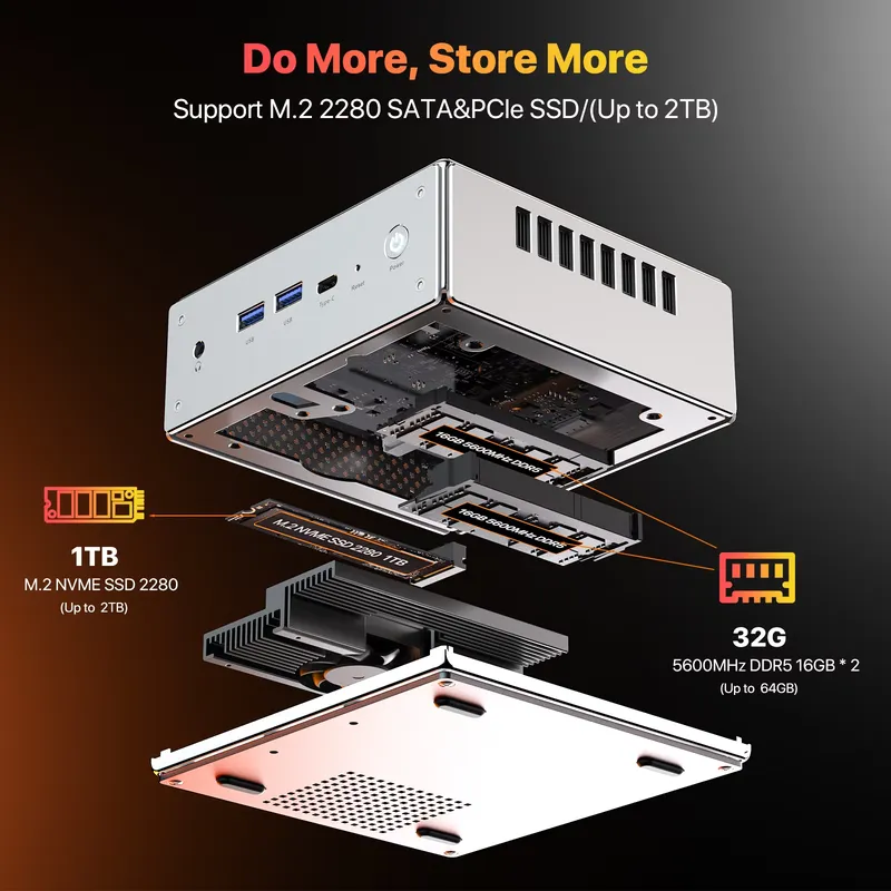 Mini PC Gaming IA R9 7940HS à  - Pc Gaming Cost avis et prix