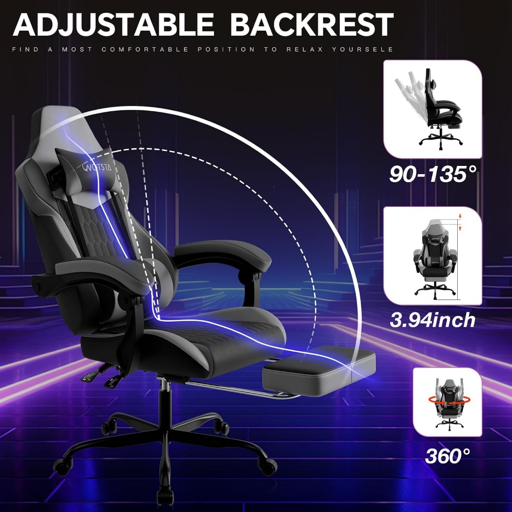Chaise de jeu ergonomique en c - Gaming Chair avis et prix