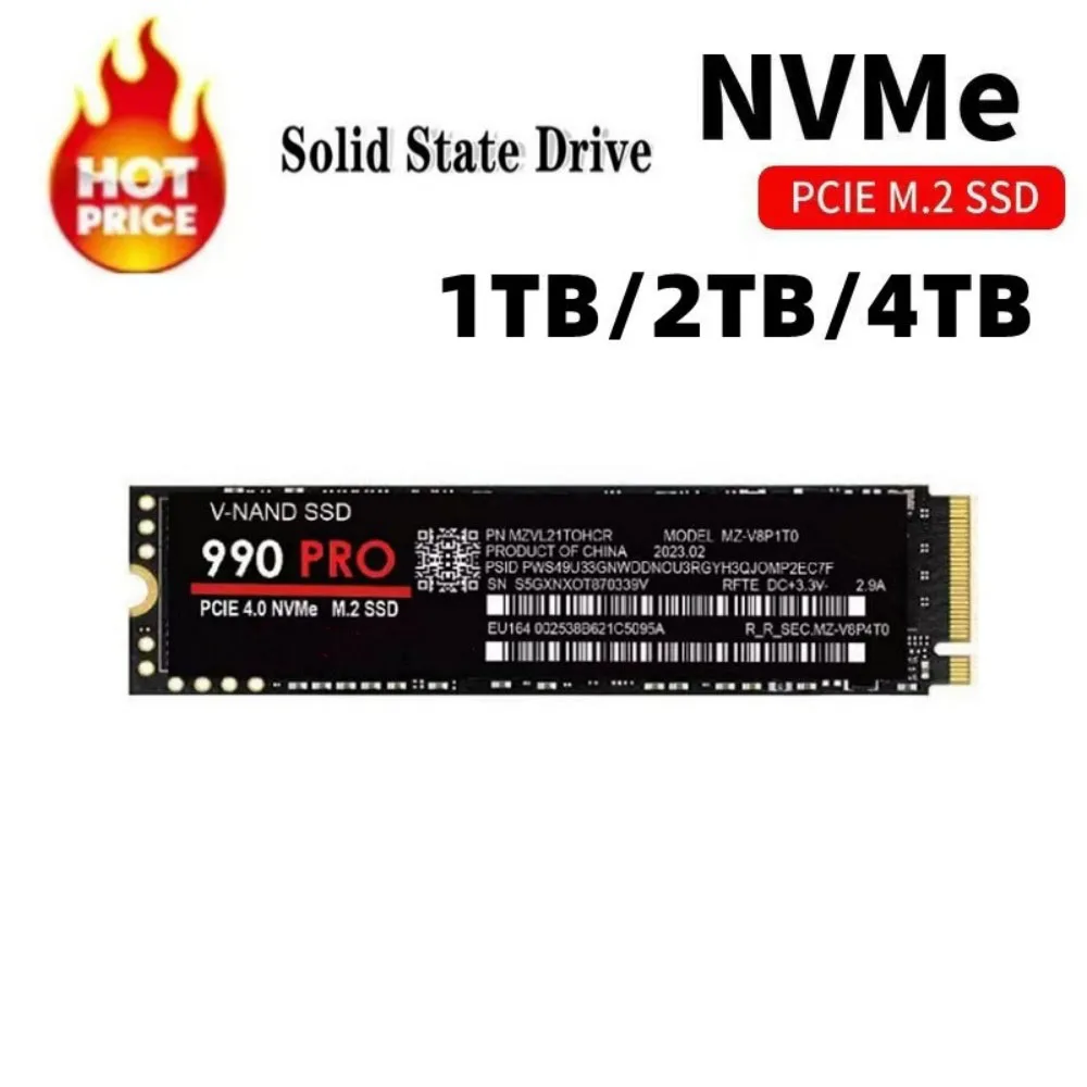 SSD NVMe PCIe Gen4 990 PRO M.2 - Pc Gaming Ps5 avis et prix