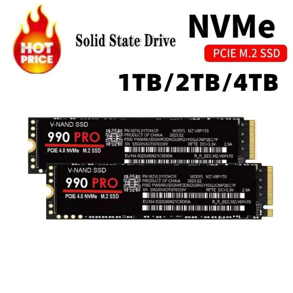 SSD NVMe PCIe Gen4 990 PRO M.2 - Pc Gaming Ps5 avis et prix