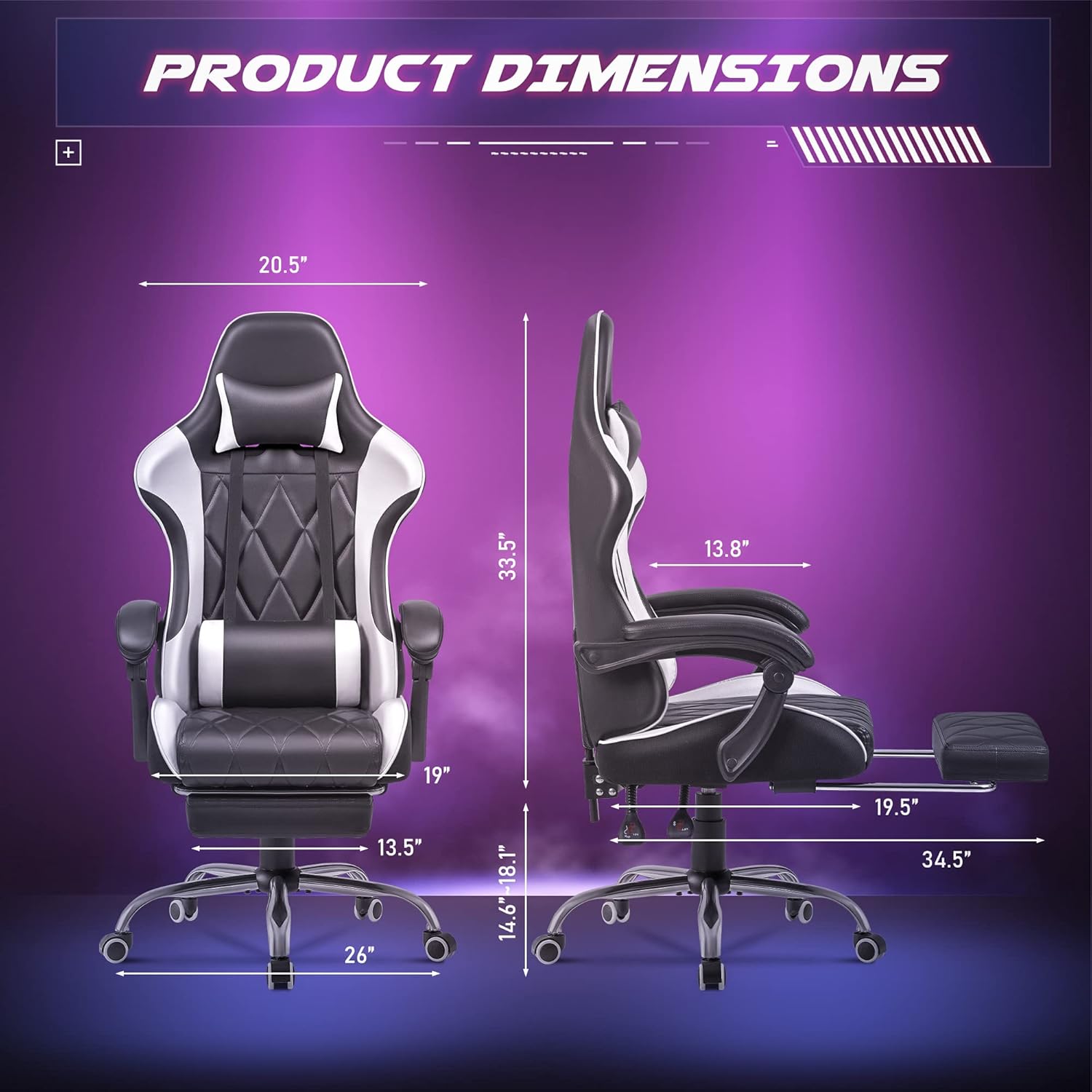 Chaise de jeu, chaise d'ordina - Gaming Chair avis et prix