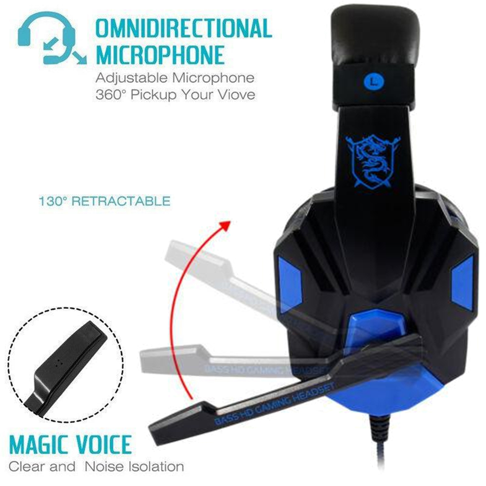 Casque de jeu filaire avec mic - Pc Gaming Vs Ps5 avis et prix