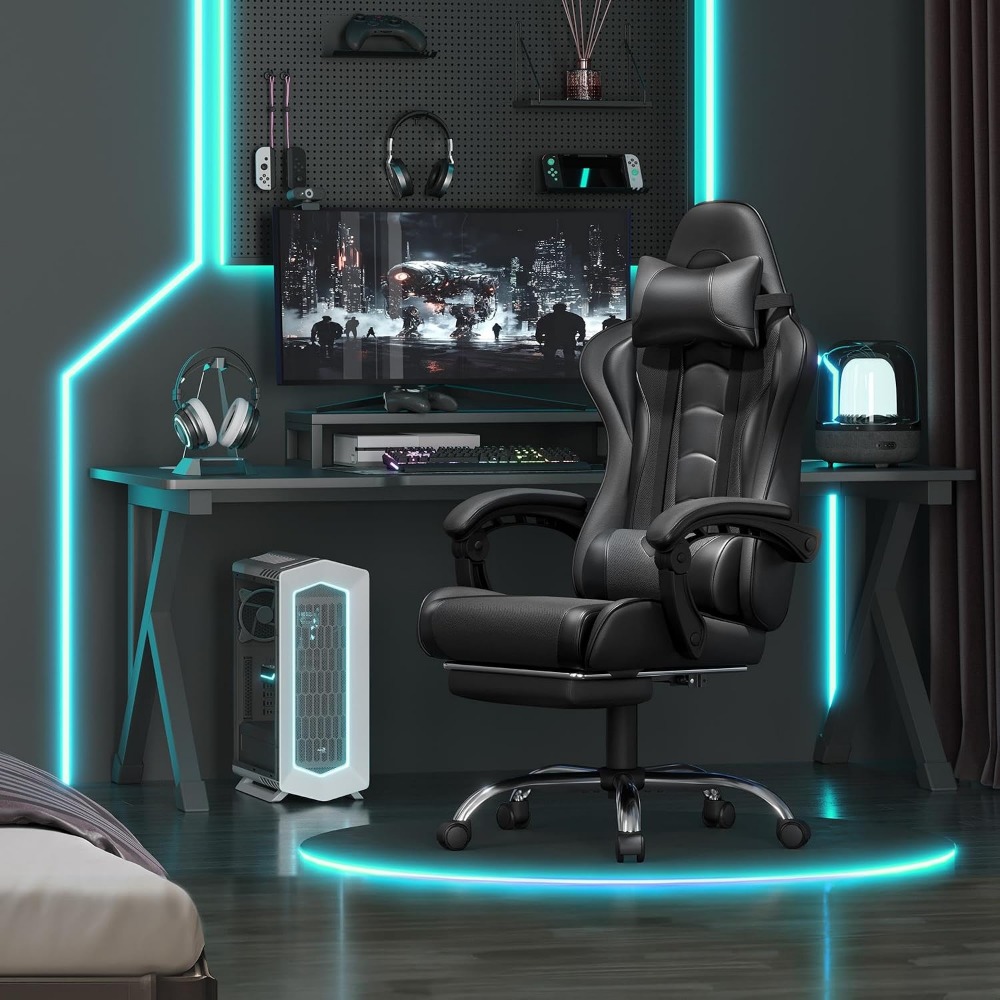 Chaise de jeu confortable en c - Gaming Chair avis et prix