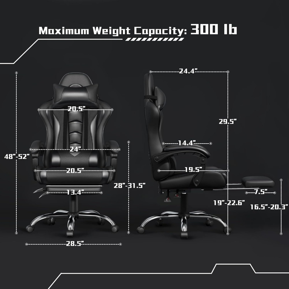 Chaise de jeu confortable en c - Gaming Chair avis et prix