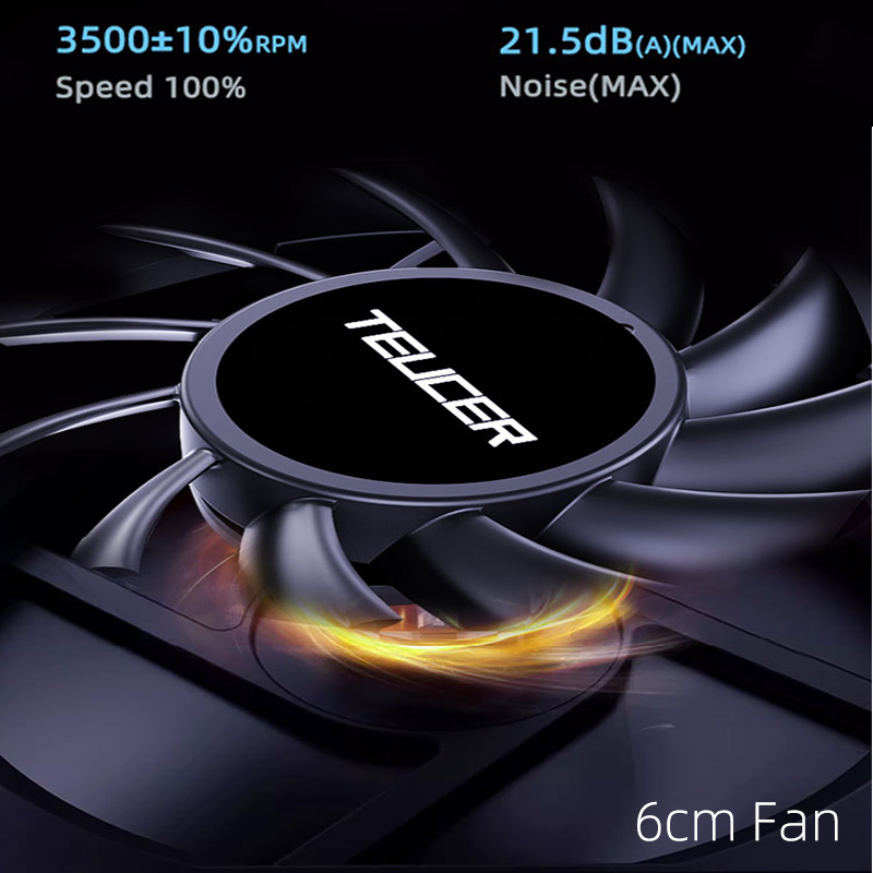 TEUCER UT-6010 6 cm ventilateu - Pc Gaming Simulator avis et prix