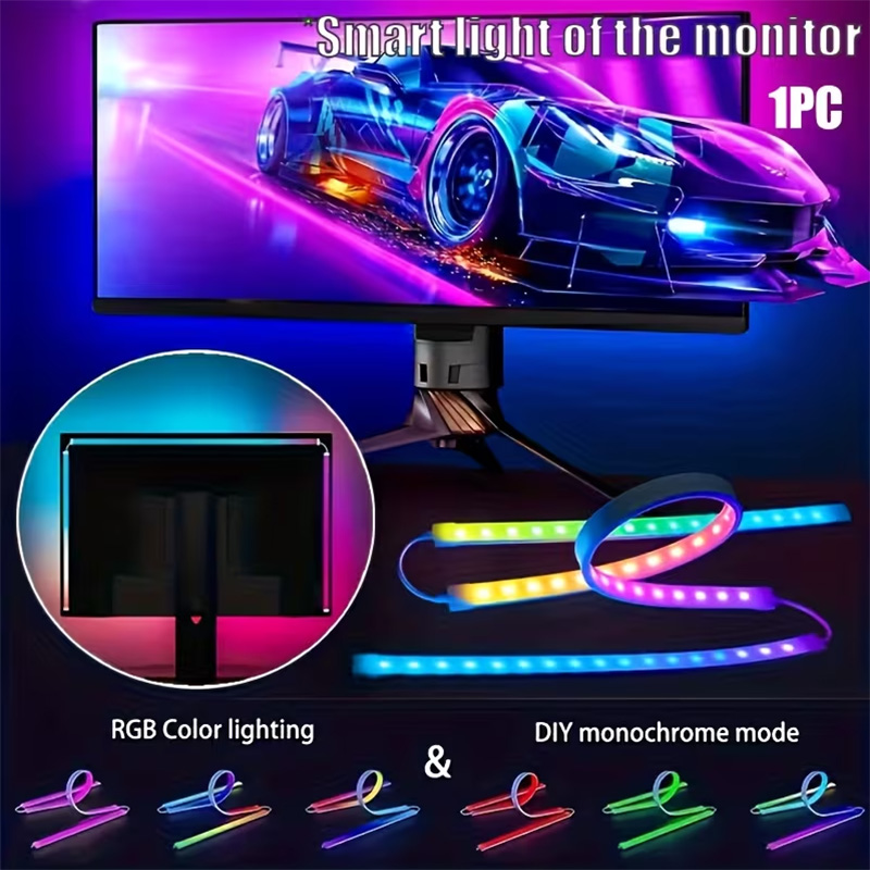Bande lumineuse RGB pour jeux, - Pc Gaming Games avis et prix