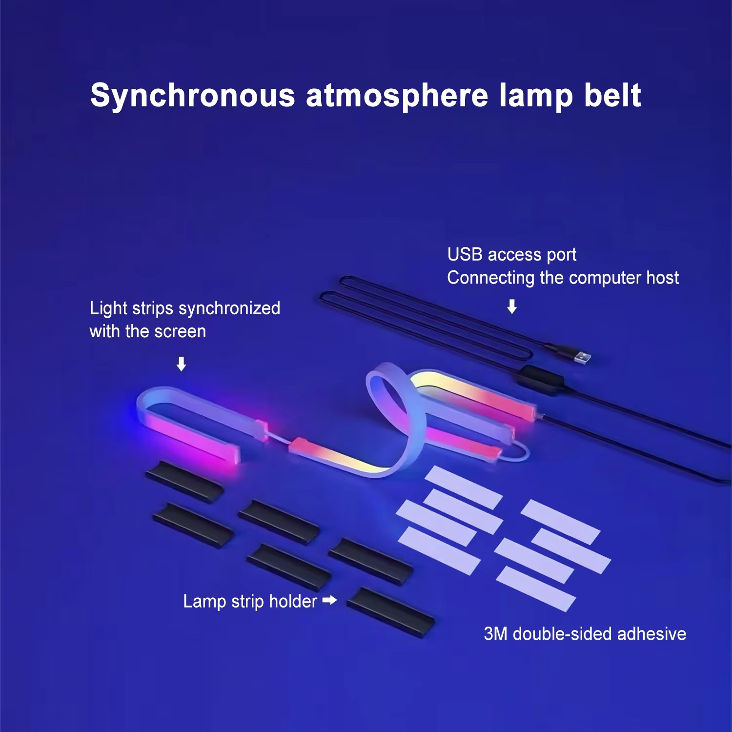 Bande lumineuse RGB pour jeux, - Pc Gaming Games avis et prix