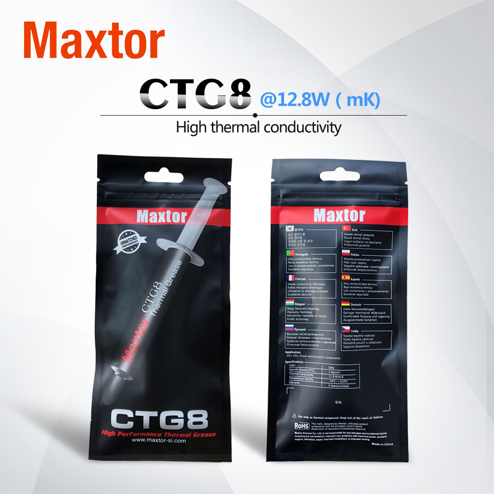 Pâte thermique Maxtor 12,8 W/m - Pc Gaming Ps5 avis et prix