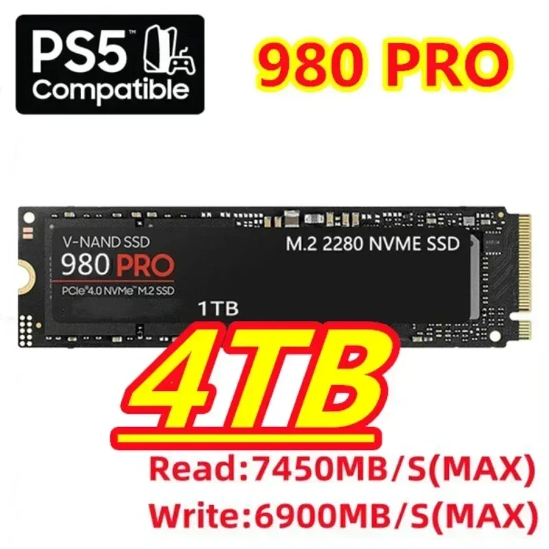 SSD NVMe M.2 980 Pro Original  - Pc Gaming Vs Ps5 avis et prix