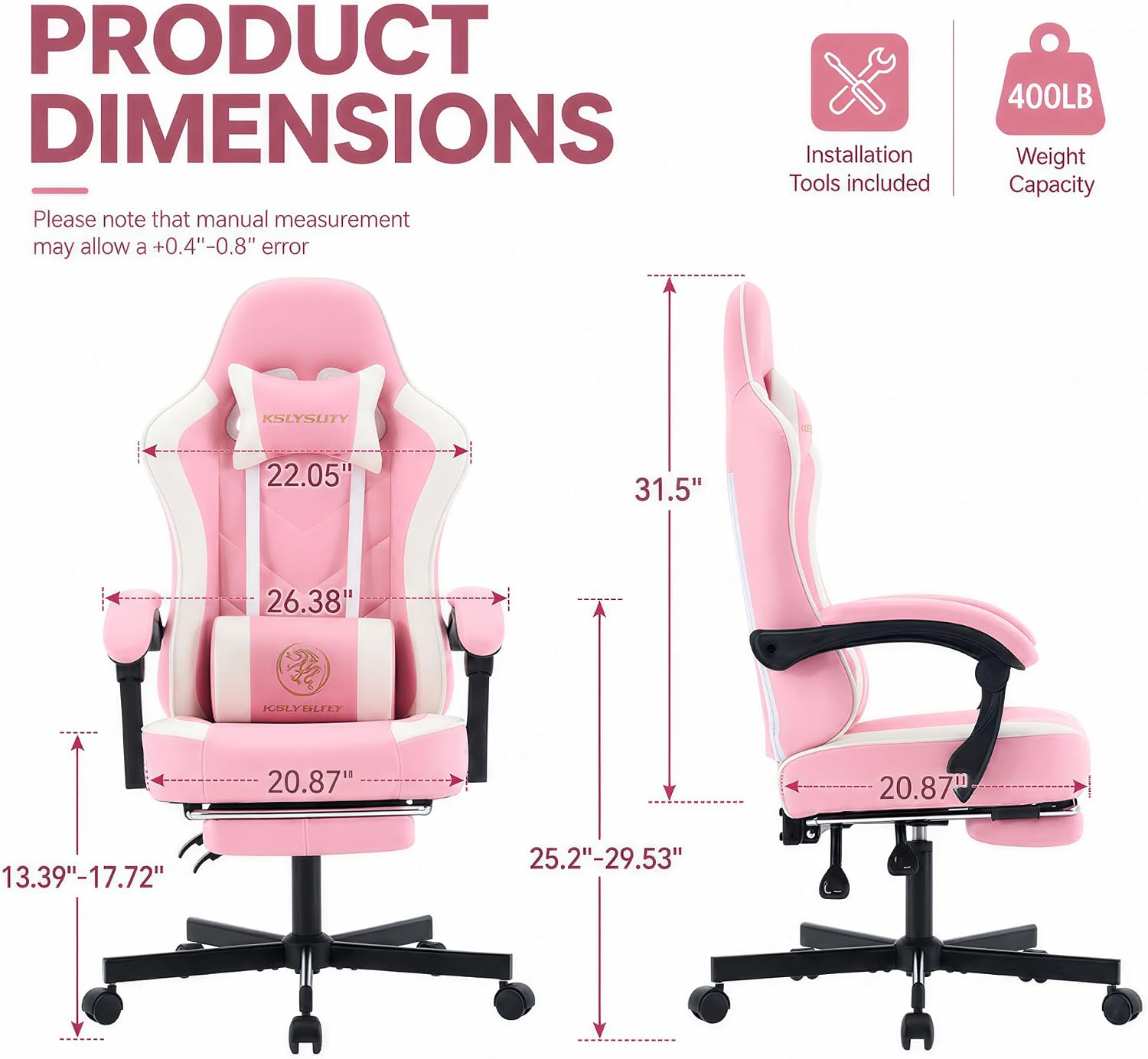 Chaise de jeu ergonomique à do - Gaming Chair avis et prix
