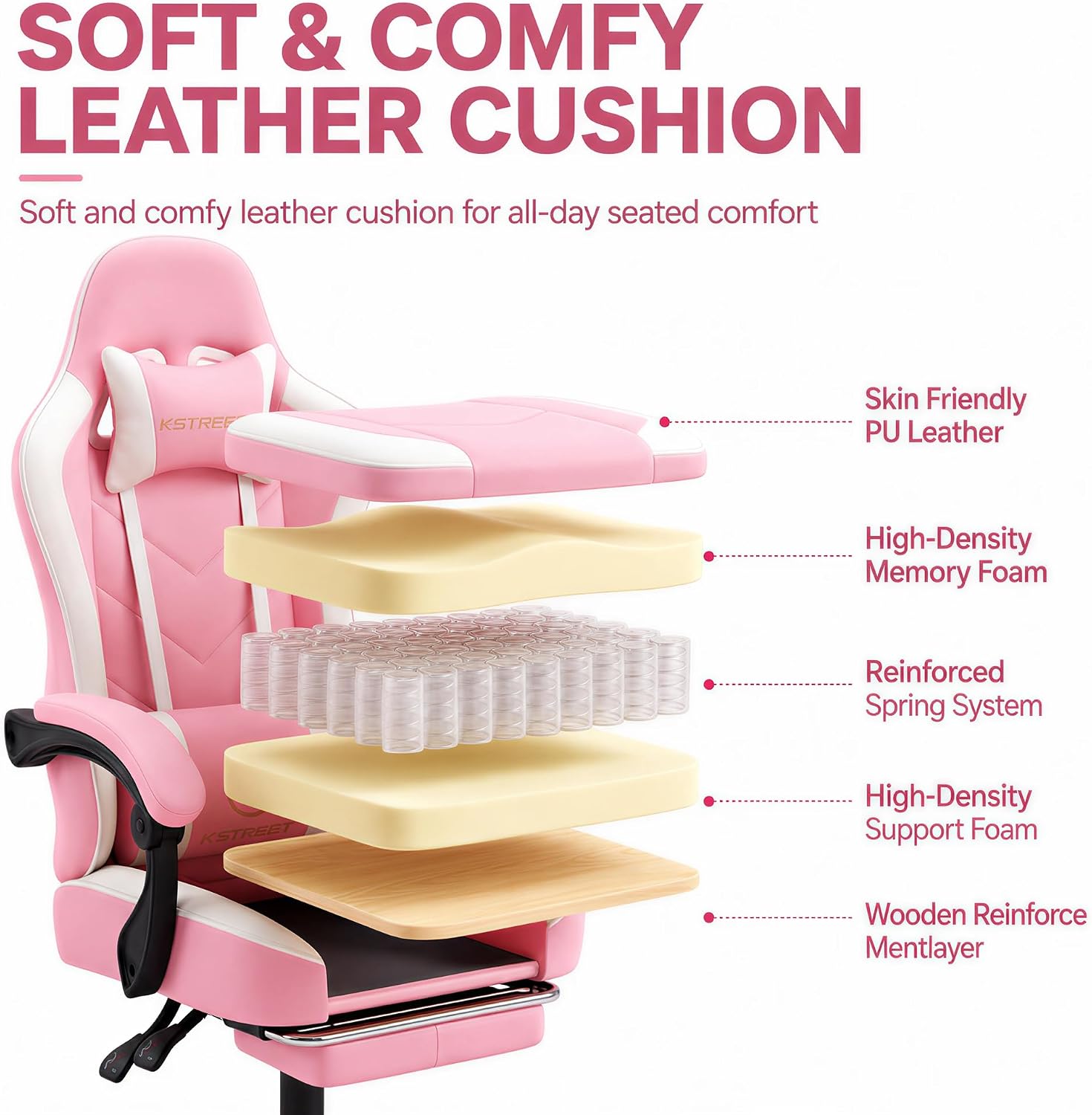 Chaise de jeu ergonomique à do - Gaming Chair avis et prix