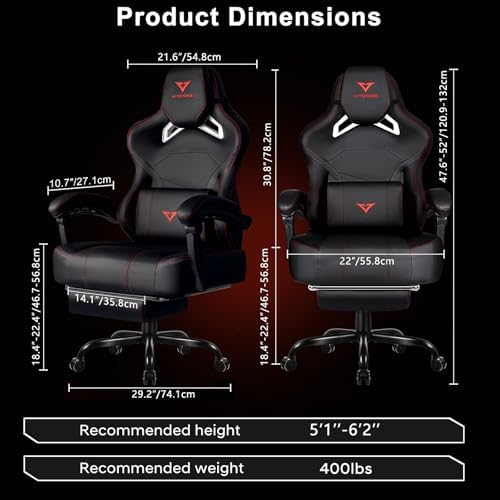 Chaise de jeu grande et haute, - Gaming Chair avis et prix