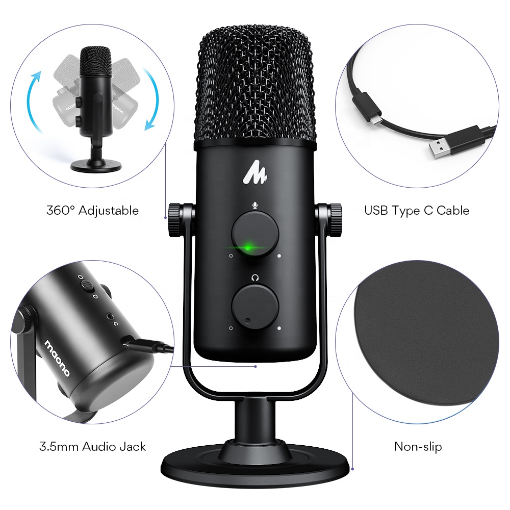 Microphone à condensateur MAON - Pc Gaming Games avis et prix