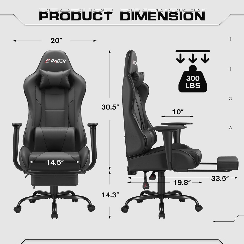 Chaises de jeu : Chaise de bur - Gaming Chair avis et prix