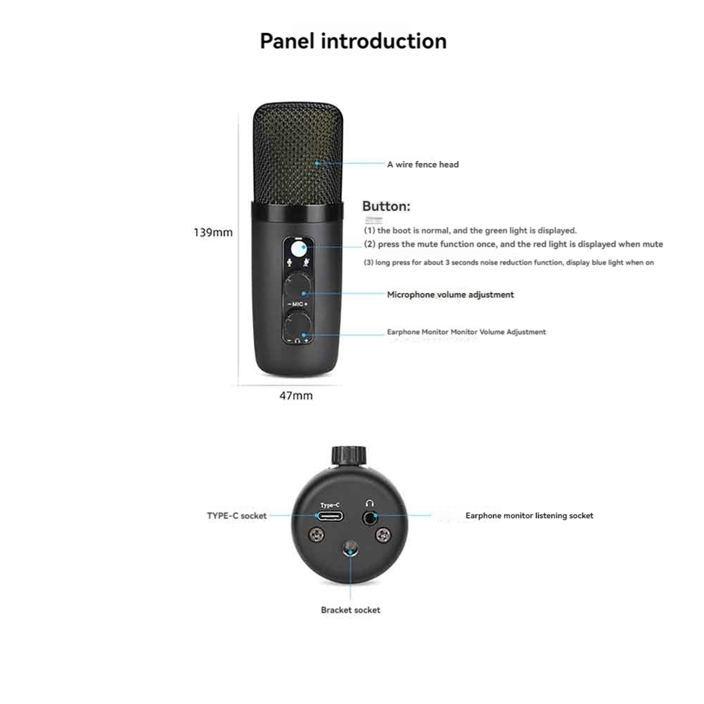 【En promotion】Microphone USB à - Pc Gaming On Sale avis et prix