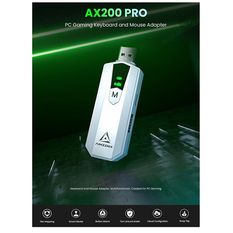 AIMZENIX AX200PRO Adaptateur C - Pc Gaming Ps5 avis et prix