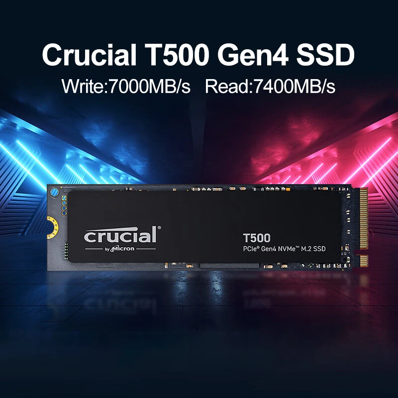 Crucial T500 1TB Disque SSD In - Pc Gaming Ps5 avis et prix