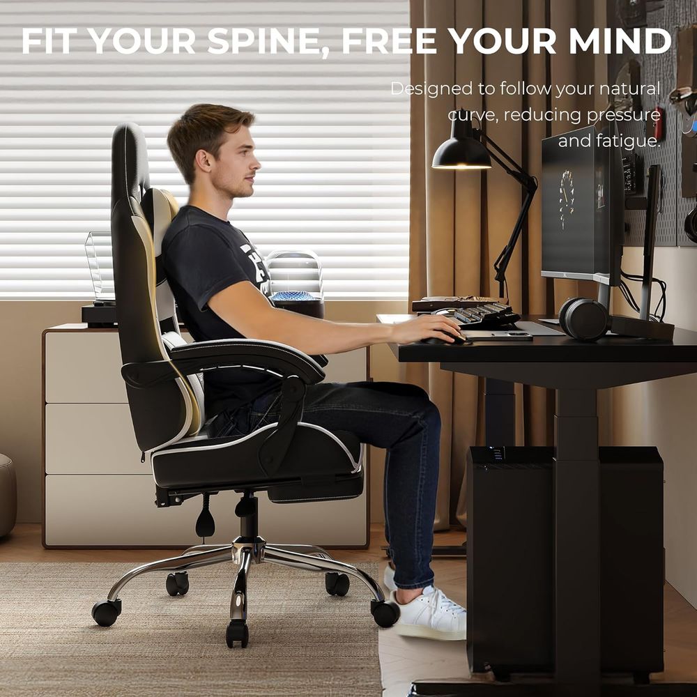 Chaise de jeu ergonomique avec - Gaming Chair avis et prix