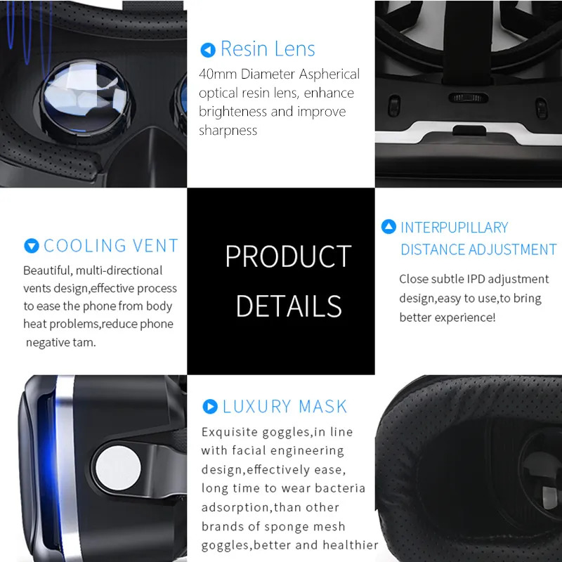 VR Shinecon 6.0 casque Version - Pc Gaming Vr Headset avis et prix